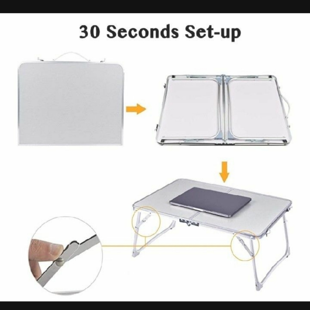 Foldable laptop table - Picture 4 of 7
